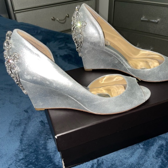 Nordstrom badgley Mischka- size 8.5 tacón de mujer taya 8.5 - Picture 5 of 8